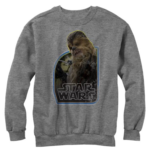 Men’s Star Wars The Force Awakens Vintage Chewbacca Sweatshirt