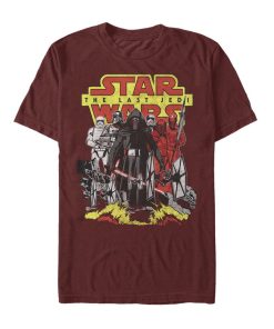 Men’s Star Wars The Last Jedi First Order Defense T-Shirt