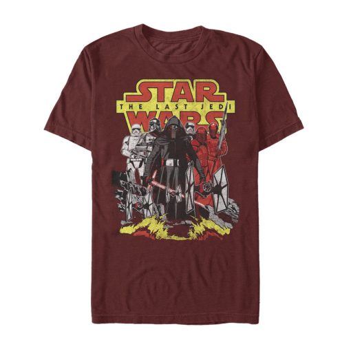 Men’s Star Wars The Last Jedi First Order Defense T-Shirt