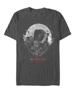 Men’s Star Wars The Last Jedi Planet Logo T-Shirt