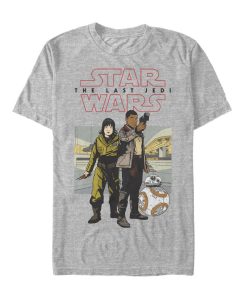Men’s Star Wars The Last Jedi Rose Finn Cartoon T-Shirt