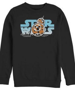 Men’s Star Wars The Rise of Skywalker BB-8 Speed Sweatshirt