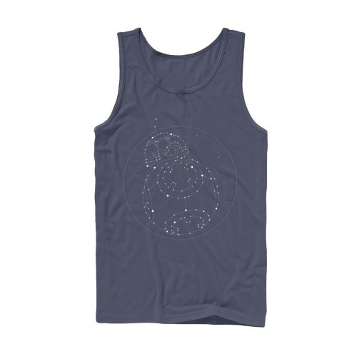 Men’s Star Wars The Rise of Skywalker BB-8 Starry Constellation Tank Top