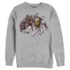 Men’s Star Wars The Rise of Skywalker Character Cartoon Sweatshirt