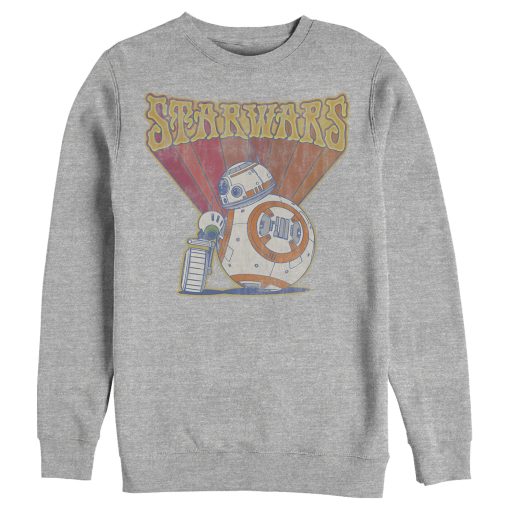 Men’s Star Wars The Rise of Skywalker Groovy Droid Duo Sweatshirt