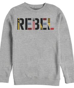 Men’s Star Wars The Rise of Skywalker Rebel Text Sweatshirt