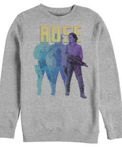 Men’s Star Wars The Rise of Skywalker Rose Silhouette Sweatshirt
