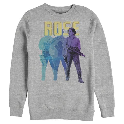 Men’s Star Wars The Rise of Skywalker Rose Silhouette Sweatshirt