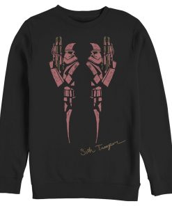 Men’s Star Wars The Rise of Skywalker Sith Trooper Inkblot Sweatshirt