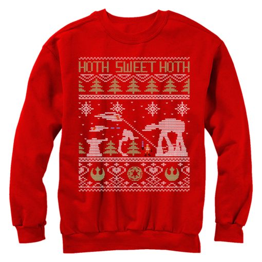 Men’s Star Wars Ugly Christmas Hoth Sweet Hoth Sweatshirt