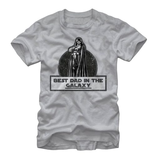 Men’s Star Wars Vader Best Dad in the Galaxy T-Shirt