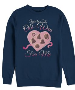 Men’s Star Wars Valentine You’re the Obiwan For Me Sweatshirt