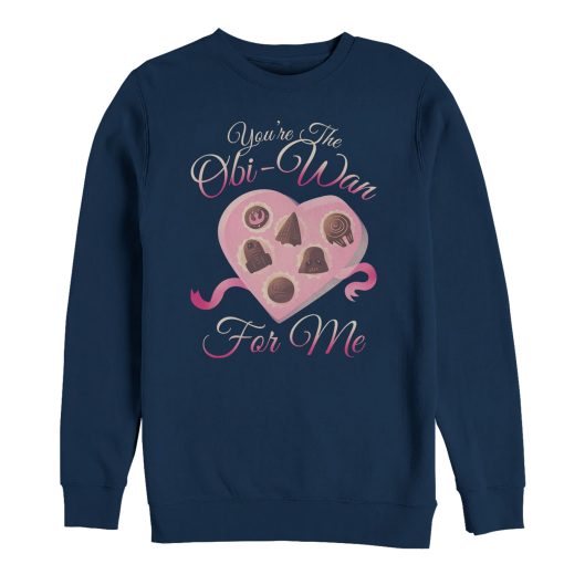 Men’s Star Wars Valentine You’re the Obiwan For Me Sweatshirt