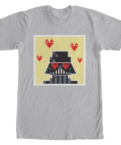 Men’s Star Wars Valentine’s Day Darth Vader T-Shirt