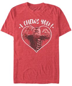Men’s Star Wars Valentine’s Day I Chews You T-Shirt