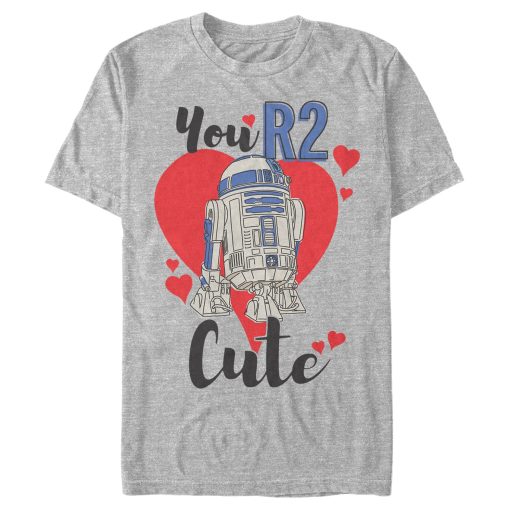 Men’s Star Wars Valentine’s Day You R2 Cute T-Shirt