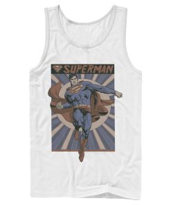 Men’s Superman Classic Hero Pose Tank Top