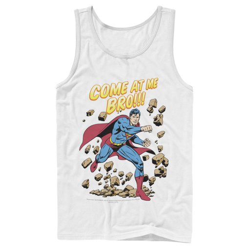 Men’s Superman Come At Me Bro Tank Top