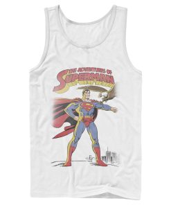 Men’s Superman Patriotic Adventures Tank Top