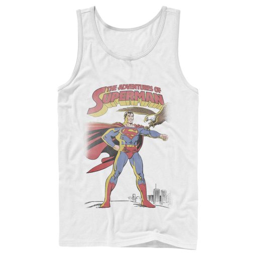 Men’s Superman Patriotic Adventures Tank Top