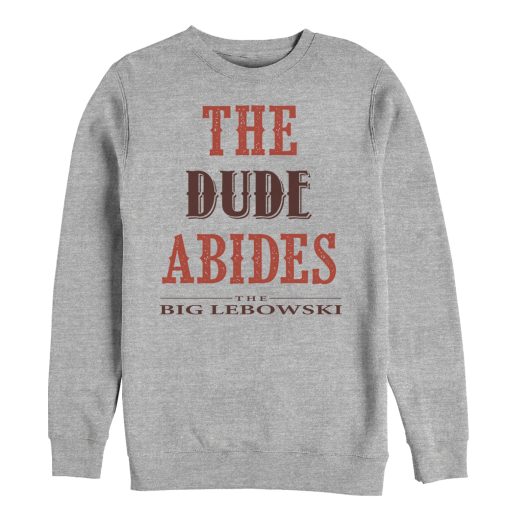 Men’s The Big Lebowski The Dude Abides Sweatshirt