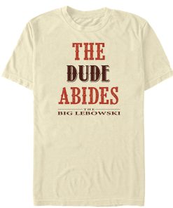 Men’s The Big Lebowski The Dude Abides T-Shirt