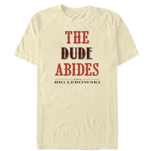 Men’s The Big Lebowski The Dude Abides T-Shirt