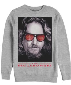 Men’s The Big Lebowski The Dude Sunglasses Poster Sweatshirt