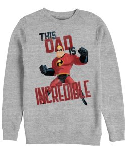 Men’s The Incredibles This Dad is Incredible Sweatshirt