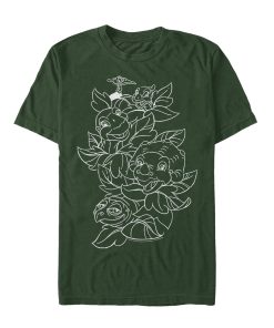 Men’s The Land Before Time Best Friend Outline T-Shirt