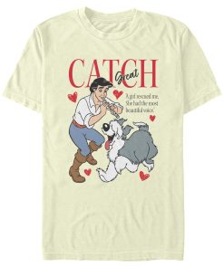 Men’s The Little Mermaid Prince Eric Great Catch T-Shirt