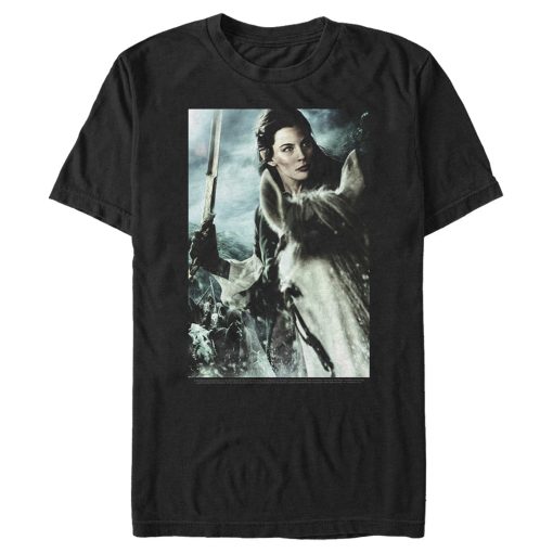 Men’s The Lord of the Rings Fellowship of the Ring Arwen Poster T-Shirt