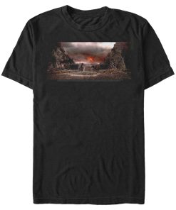 Men’s The Lord of the Rings Fellowship of the Ring Battle of the Black Gate T-Shirt
