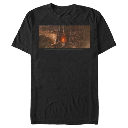 Men’s The Lord of the Rings Fellowship of the Ring Entrance to Mount Doom T-Shirt