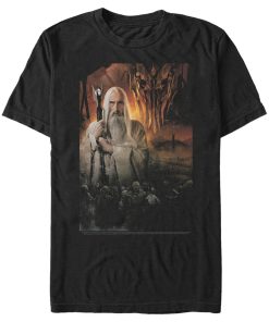 Men’s The Lord of the Rings Fellowship of the Ring Evil Saruman T-Shirt