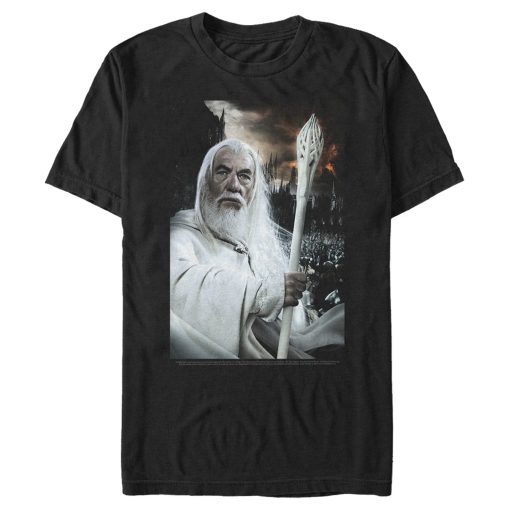 Men’s The Lord of the Rings Fellowship of the Ring Gandalf Portrait T-Shirt