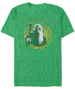 Men’s The Lord of the Rings Fellowship of the Ring Gandalf Ring T-Shirt