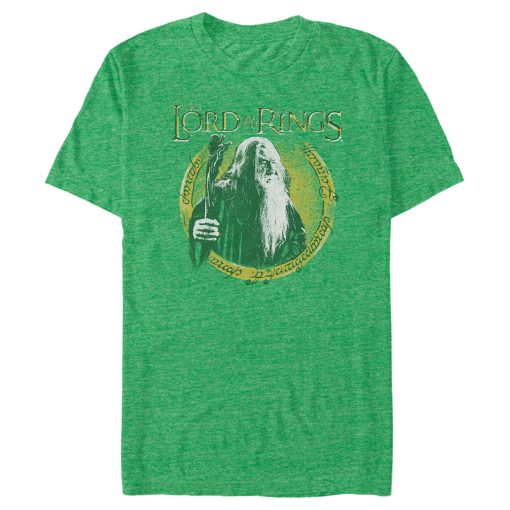 Men’s The Lord of the Rings Fellowship of the Ring Gandalf Ring T-Shirt