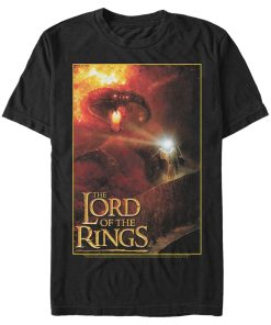 Men’s The Lord of the Rings Fellowship of the Ring Gandalf and the Balrog T-Shirt