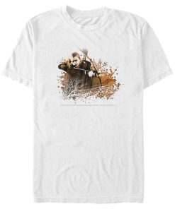 Men’s The Lord of the Rings Fellowship of the Ring Legolas Paint Splatter T-Shirt