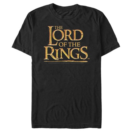 Men’s The Lord of the Rings Fellowship of the Ring Movie Logo T-Shirt