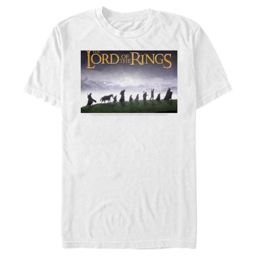 Men’s The Lord of the Rings Fellowship of the Ring Movie Poster T-Shirt