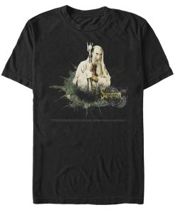Men’s The Lord of the Rings Fellowship of the Ring Saruman Paint Splatter T-Shirt