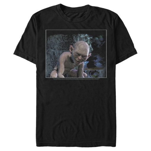 Men’s The Lord of the Rings Fellowship of the Ring Smiling Gollum T-Shirt