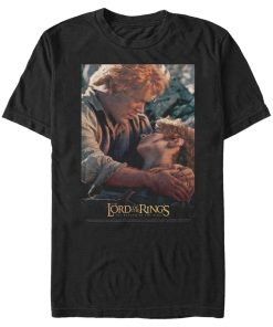 Men’s The Lord of the Rings Return of the King Frodo and Sam Movie Poster T-Shirt