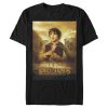 Men’s The Lord of the Rings Two Towers Frodo Movie Poster T-Shirt