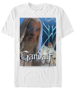 Men’s The Lord of the Rings Two Towers Gandalf the White T-Shirt