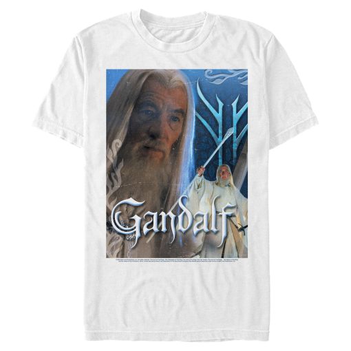 Men’s The Lord of the Rings Two Towers Gandalf the White T-Shirt