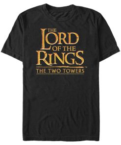 Men’s The Lord of the Rings Two Towers Large Logo T-Shirt