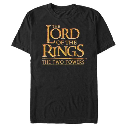 Men’s The Lord of the Rings Two Towers Large Logo T-Shirt